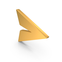 Gold Submit Button Icon PNG & PSD Images