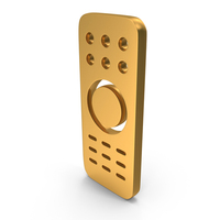 Tv Remote Control Icon Gold PNG & PSD Images