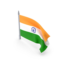 India Flag Wind PNG & PSD Images