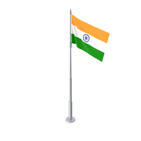 India Flag Wind PNG & PSD Images