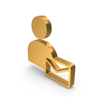 User Mail Web Metallic PNG & PSD Images