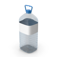 Water Bottle With Label 5L PNG & PSD Images