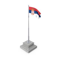 Serbia Flag Wind PNG & PSD Images