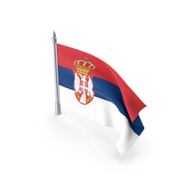Serbia Flag Wind PNG & PSD Images