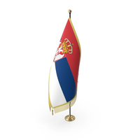 Ceremonial Serbia Flag PNG & PSD Images