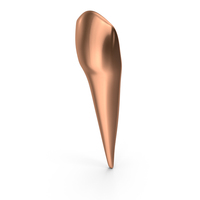 Copper Human Teeth Lower Canine PNG & PSD Images