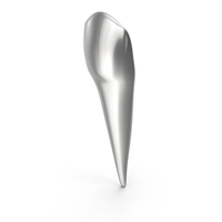 Silver Human Teeth Lower Canine PNG & PSD Images
