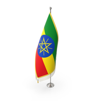Ceremonial Ethiopia Flag PNG & PSD Images