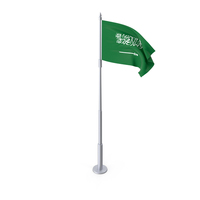 Saudi Arabia Flag In Wind PNG & PSD Images