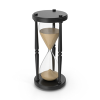 Black Hourglass PNG & PSD Images
