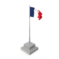 France Flag In Wind PNG & PSD Images