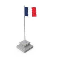 France Flag In Wind PNG & PSD Images