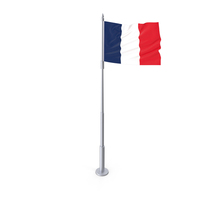 France Flag In Wind PNG & PSD Images