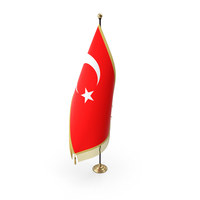 Ceremonial Turkiye Flag PNG & PSD Images