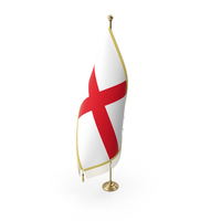 England Desk Flag PNG & PSD Images