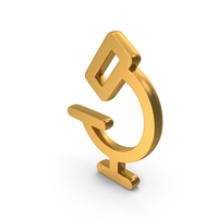 Gold Microscope Icon PNG & PSD Images