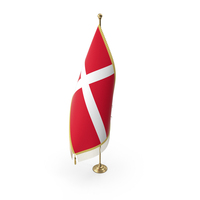 Denmark Desk Flag PNG & PSD Images