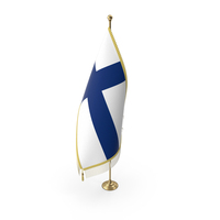 Finland Desk Flag PNG & PSD Images