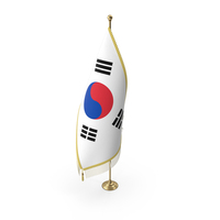 Ceremonial South Korea Flag PNG & PSD Images