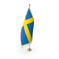 Sweden Desk Flag PNG & PSD Images