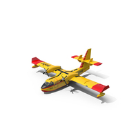 Canadair D415 Amphibious Water Bomber Flight PNG & PSD Images