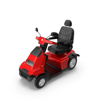 Electric Scooter S4 AFIKIM Red PNG & PSD Images