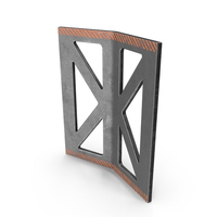 Scifi Interior Wall Element Used PNG & PSD Images