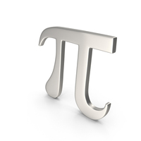 Silver Pi Symbol PNG & PSD Images