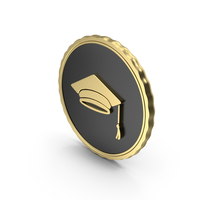 Cap Education Symbol Coin PNG & PSD Images