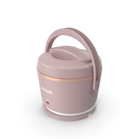 Heater Lunch Box Crockpot Pink PNG & PSD Images