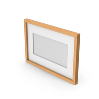 Wooden Picture Frame PNG & PSD Images