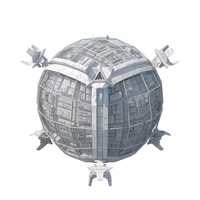 White Space Station PNG & PSD Images
