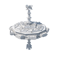White Space Station PNG & PSD Images