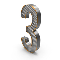 Crystal Number 3 PNG & PSD Images