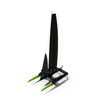 Modern Race Yacht PNG & PSD Images