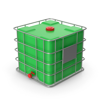 Plastic Water Tank Green PNG & PSD Images