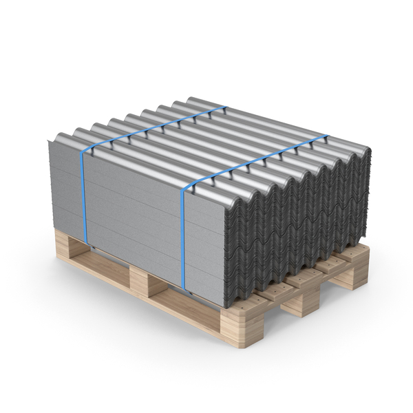 Metal Roof Tiles On Pallet PNG & PSD Images