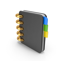Notebook Black PNG & PSD Images