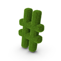 Grass Hashtag PNG & PSD Images