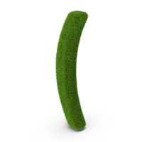 Grass Parenthesis Symbol PNG & PSD Images