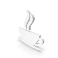Coffe Cup Tea Cup Icon White PNG & PSD Images