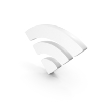 White WiFi Signal Icon PNG & PSD Images