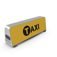 Taxi Sign PNG & PSD Images