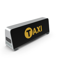 Taxi Sign Black PNG & PSD Images
