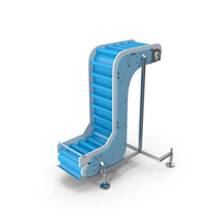 Vertical Conveyor With Control Box PNG & PSD Images