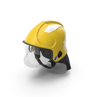 Yellow Fire Helmet F10 MKV PNG & PSD Images