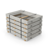 Stack Of Concrete Window Panels PNG & PSD Images