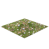 Grass And Rocks Center Hill Terrain PNG & PSD Images