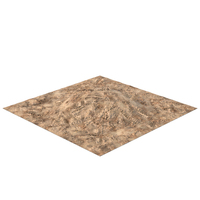 Tire Tracks Mud Center Hill Terrain PNG & PSD Images