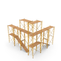 Scaffolding At A Construction Site PNG & PSD Images